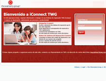 Tablet Screenshot of iconnect.thewg.com